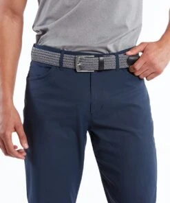 Made To Move Belt | Men's Silver Navy
