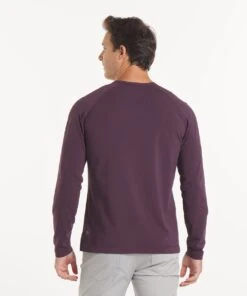 Go-To Long Sleeve Henley | Men's Blackberry 5 Go-To Long Sleeve Henley | Men's Blackberry -Gentlemans Wardrobe Store public rec henleys go to long sleeve henley men s blackberry 34110244388898