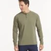 Go-To Long Sleeve Henley | Men's Cypress