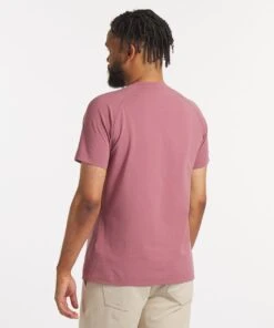 Go-To Short Sleeve Henley | Men's Dusky Mauve -Gentlemans Wardrobe Store public rec henleys go to short sleeve henley men s dusky mauve 32805449269282