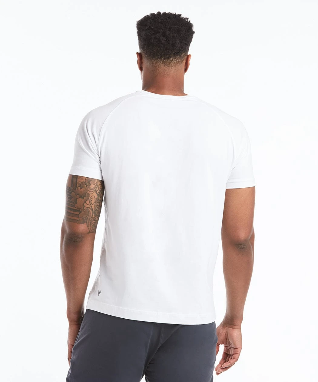 Go-To Short Sleeve Henley | Men's White 3 Go-To Short Sleeve Henley | Men's White - Image 3