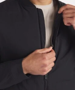 Better Than Down Bomber | Men's Black -Gentlemans Wardrobe Store public rec jackets better than down bomber men s black 32092027027490