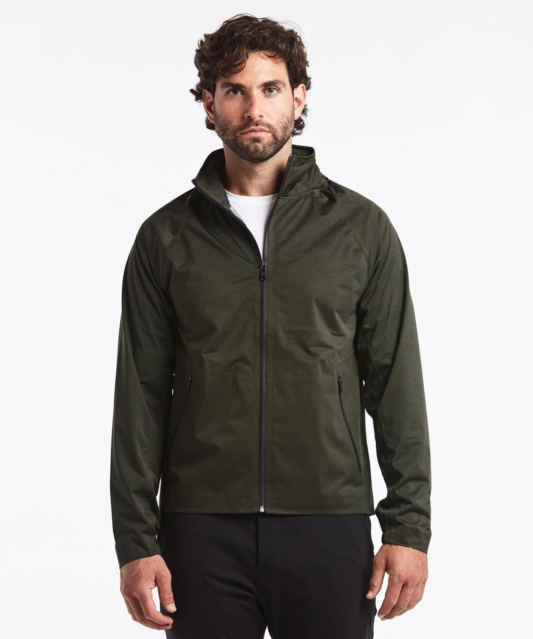 Brave The Elements Shell | Men's Dark Olive 1 Brave The Elements Shell | Men's Dark Olive