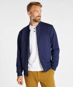 Workday Bomber | Men's Dark Navy -Gentlemans Wardrobe Store public rec jackets workday bomber men s dark navy 31201284784162