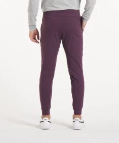 Gamechanger Jogger | Men's Blackberry -Gentlemans Wardrobe Store public rec joggers gameday joggers men s blackberry 34150241468450