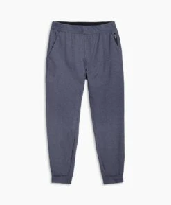 Gamechanger Jogger | Men's Heather Navy -Gentlemans Wardrobe Store public rec joggers gameday joggers men s heather navy 16581595201570