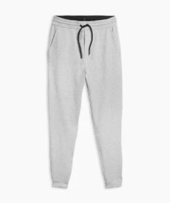 Weekender Joggers | Men's Heather Silver Spoon -Gentlemans Wardrobe Store public rec joggers weekender joggers men s heather silver spoon 16731406598178
