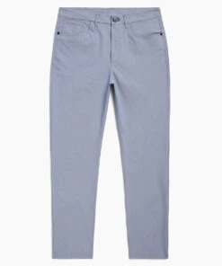 Dealmaker 5-Pocket Pant | Men's Heather Chambray -Gentlemans Wardrobe Store public rec pants dealmaker 5 pocket pant men s heather chambray 1146884595