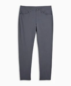 Dealmaker 5-Pocket Pant | Men's Slate -Gentlemans Wardrobe Store public rec pants dealmaker pants men s slate 28426361045026