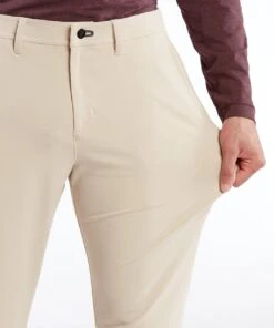 Gamechanger 5-Pocket Pant | Men's Taupe -Gentlemans Wardrobe Store public rec pants gamechanger pants men s taupe 30435484106786