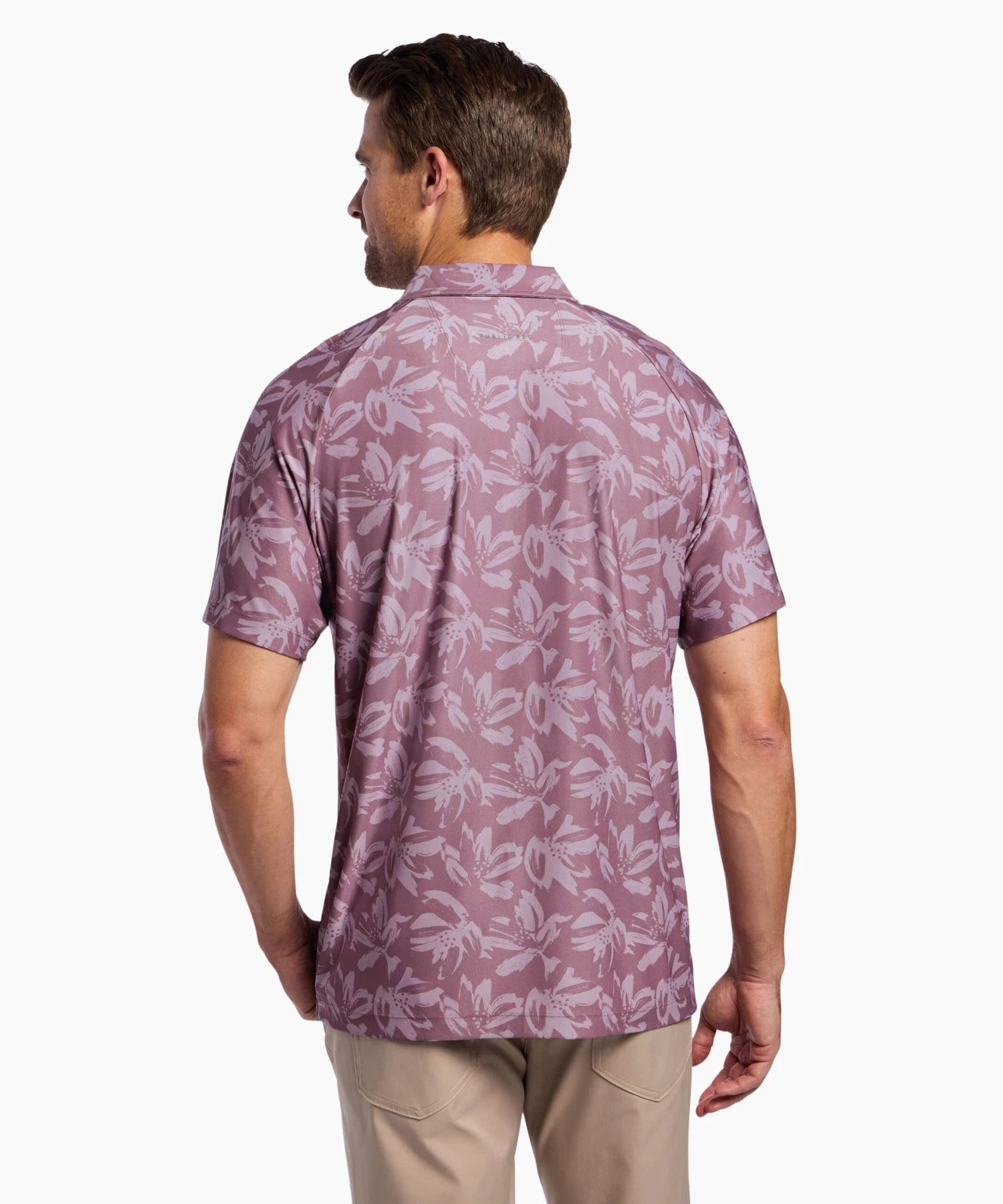 All Fore It Polo | Men's Deep Hibiscus 4 All Fore It Polo | Men's Deep Hibiscus - Image 4