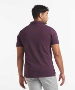 Go-To Polo | Men's Blackberry -Gentlemans Wardrobe Store public rec polos go to polo men s blackberry 33787343798306
