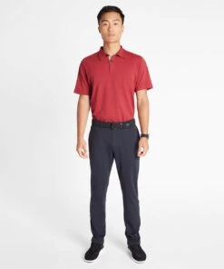 Go-To Polo | Men's Cranberry -Gentlemans Wardrobe Store public rec polos go to polo men s cranberry 31202396241954