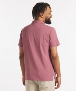 Go-To Polo | Men's Dusky Mauve 6 Go-To Polo | Men's Dusky Mauve -Gentlemans Wardrobe Store public rec polos go to polo men s dusky mauve 32805413945378
