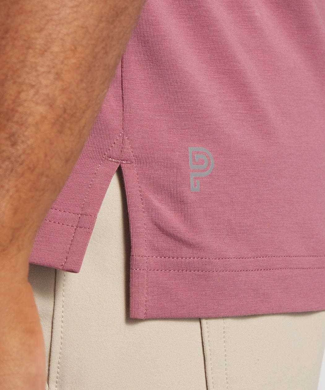 Go-To Polo | Men's Dusky Mauve 4 Go-To Polo | Men's Dusky Mauve - Image 4