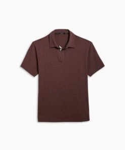 Go-To Polo | Men's Heather Burgundy -Gentlemans Wardrobe Store public rec polos go to polo men s heather burgundy 16437835137058