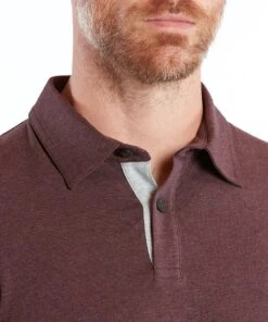 Go-To Polo | Men's Heather Burgundy -Gentlemans Wardrobe Store public rec polos go to polo men s heather burgundy 30844965814306