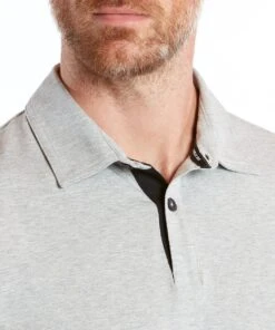 Go-To Polo | Men's Heather Silver Spoon 8 Go-To Polo | Men's Heather Silver Spoon -Gentlemans Wardrobe Store public rec polos go to polo men s heather silver spoon 30844967092258