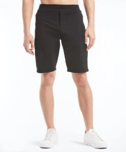 Gamechanger Rec Short | Men's Black -Gentlemans Wardrobe Store public rec shorts daymaker shorts men s black 28157154099234