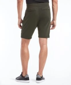 Gamechanger Rec Short | Men's Dark Olive -Gentlemans Wardrobe Store public rec shorts daymaker shorts men s dark olive 28157002448930