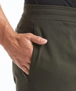 Gamechanger Rec Short | Men's Dark Olive -Gentlemans Wardrobe Store public rec shorts daymaker shorts men s dark olive 28157002481698