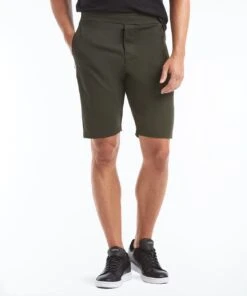 Gamechanger Rec Short | Men's Dark Olive -Gentlemans Wardrobe Store public rec shorts daymaker shorts men s dark olive 28157154623522