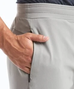 Gamechanger Rec Short | Men's Fog -Gentlemans Wardrobe Store public rec shorts daymaker shorts men s fog 28157155344418