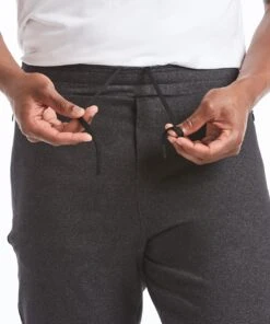 Gamechanger Rec Short | Men's Heather Charcoal -Gentlemans Wardrobe Store public rec shorts daymaker shorts men s heather charcoal 28157156818978