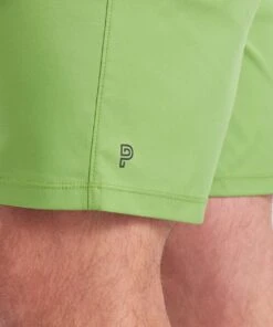 Dealmaker Chino+ Short | Men's Deep Lime -Gentlemans Wardrobe Store public rec shorts dealmaker shorts men s deep lime 33892302094370