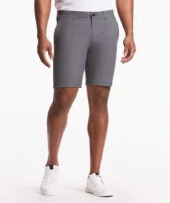 Dealmaker Chino+ Short | Men's Slate