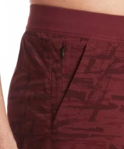 Flex Short - Lined | Men's Brushed Maroon -Gentlemans Wardrobe Store public rec shorts flex short lined men s brushed maroon 34039800430626