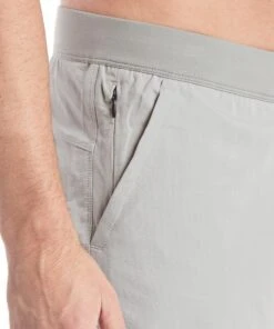 Flex Short - Lined | Men's Fog -Gentlemans Wardrobe Store public rec shorts flex short lined men s fog 34039809998882