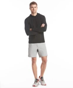 Flex Short - Lined | Men's Fog -Gentlemans Wardrobe Store public rec shorts flex short lined men s fog 34039810031650