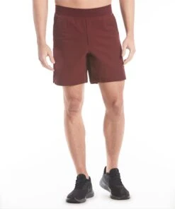 Flex Short - Lined | Men's Maroon