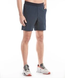 Flex Short - Lined | Men's Navy -Gentlemans Wardrobe Store public rec shorts flex short lined men s navy 34039823106082