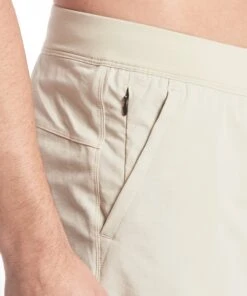 Flex Short - Lined | Men's Sand -Gentlemans Wardrobe Store public rec shorts flex short lined men s sand 34039829463074