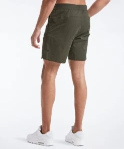 Flex Short | Men's Dark Olive -Gentlemans Wardrobe Store public rec shorts flex short men s dark olive 29360525246498