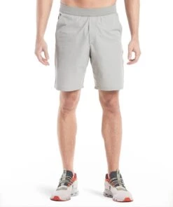 Flex Short | Men's Fog -Gentlemans Wardrobe Store public rec shorts flex short men s fog 29360973578274