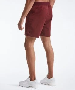 Flex Short | Men's Maroon -Gentlemans Wardrobe Store public rec shorts flex short men s maroon 29360524066850