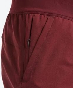 Flex Short | Men's Maroon -Gentlemans Wardrobe Store public rec shorts flex short men s maroon 29360524722210