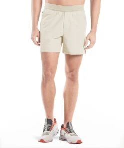 Flex Short | Men's Sand -Gentlemans Wardrobe Store public rec shorts flex short men s sand 29361384783906