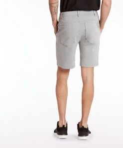 Gamechanger 5-Pocket Short | Men's Fog -Gentlemans Wardrobe Store public rec shorts gamechanger shorts men s fog 30871321509922