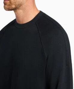 Friday Crewneck | Men's Black -Gentlemans Wardrobe Store public rec sweatshirts friday crewneck men s black 1157708089