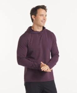 Go-To Hoodie | Men's Blackberry -Gentlemans Wardrobe Store public rec sweatshirts go to hoodie men s blackberry 34110261624866