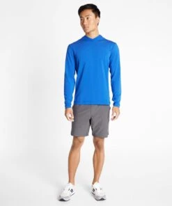 Go-To Hoodie | Men's Cobalt -Gentlemans Wardrobe Store public rec sweatshirts go to hoodie men s cobalt 31202120106018