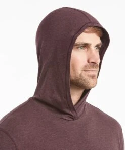 Go-To Hoodie | Men's Heather Burgundy -Gentlemans Wardrobe Store public rec sweatshirts go to hoodie men s heather burgundy 28039097614370
