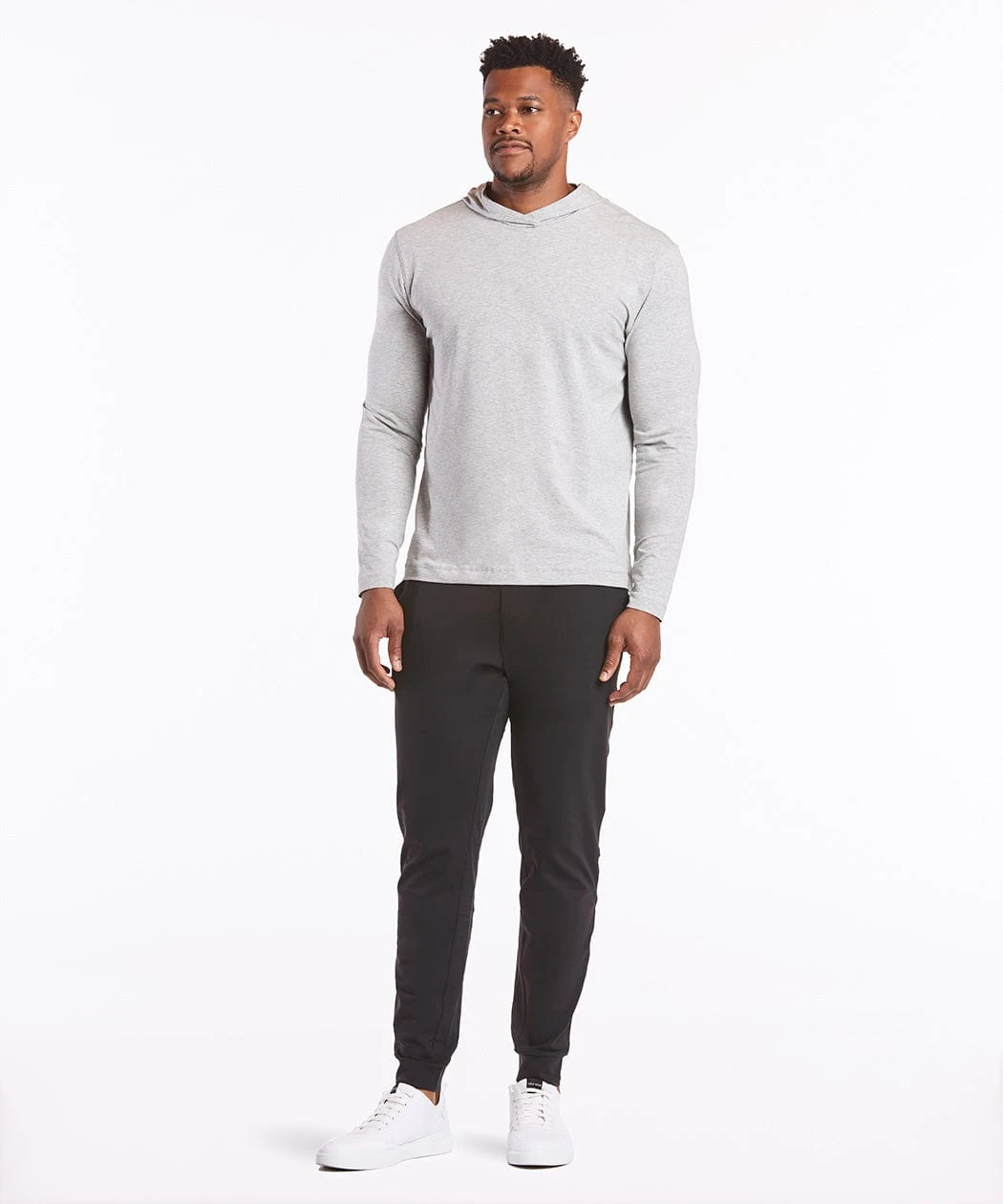 Go-To Hoodie | Men's Heather Silver Spoon 2 Go-To Hoodie | Men's Heather Silver Spoon - Image 2