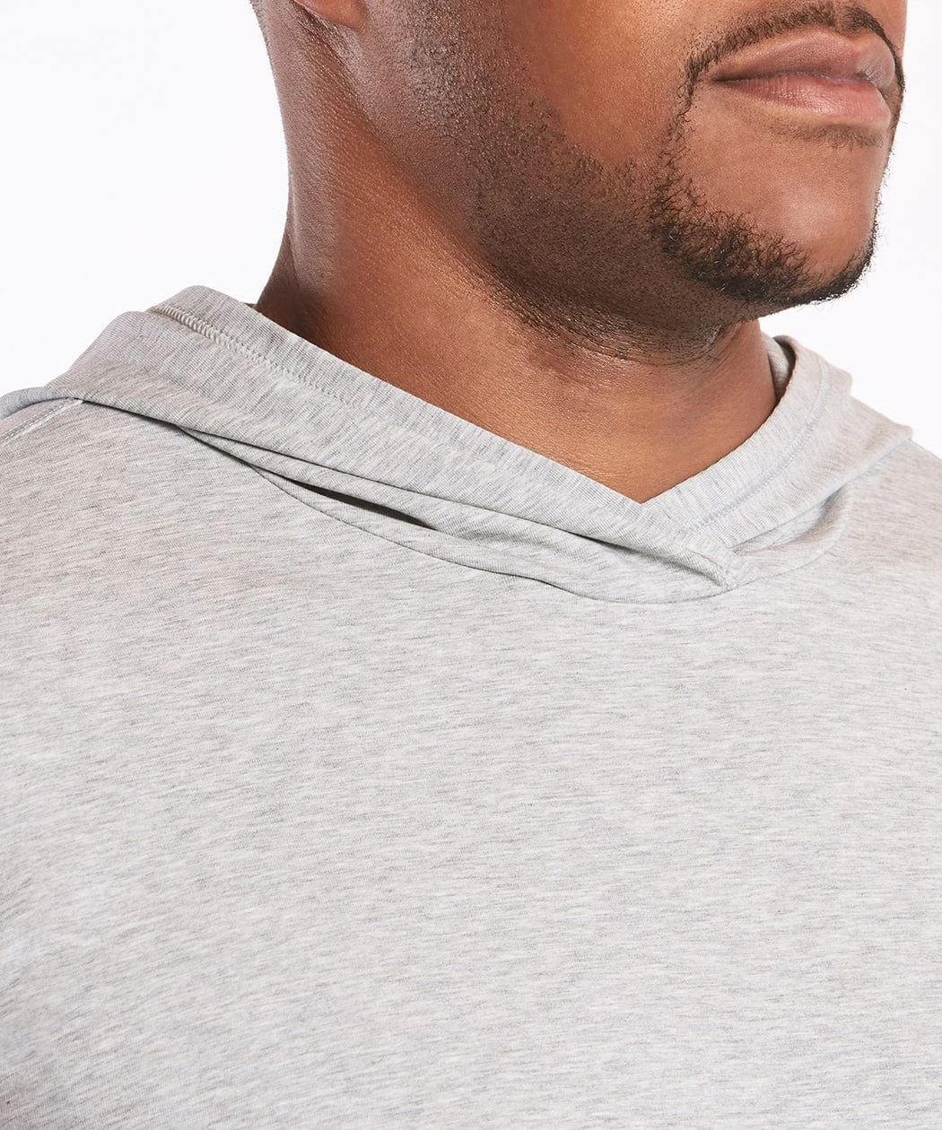 Go-To Hoodie | Men's Heather Silver Spoon 4 Go-To Hoodie | Men's Heather Silver Spoon - Image 4