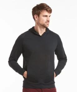 Politan Hoodie | Men's Black -Gentlemans Wardrobe Store public rec sweatshirts politan hoodie men s black 28717604929570