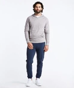 Politan Hoodie | Men's Heather Silver Spoon -Gentlemans Wardrobe Store public rec sweatshirts politan hoodie men s heather silver spoon 27978781622306